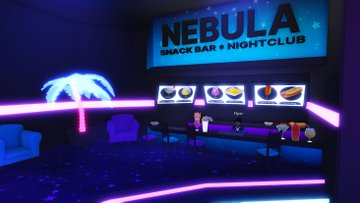 Rblx_Reporter's tweet photo. Overlook Bay have leaked a new Night Club, called the 'Club Nebula'.
It will come with a Snack Bar, a Dance Floor and a VIP Room.
Image Credits: @WonderWorksRB.
#roblox #robloxdev #robloxart #RobloxArtCommissions #overlookbay #OverLookBay #overlookbaytrade #overlookbaytrades https://t.co/E9hnOwFVzE