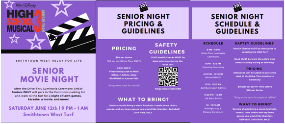 SCSD_HSW's tweet photo. #HSWBulls #SmithtownPride
Hey Seniors, see the attached flyers for the Luminaria Drive Thru Event and Senior Event both happening Saturday June 12 https://t.co/4jxeslItiy