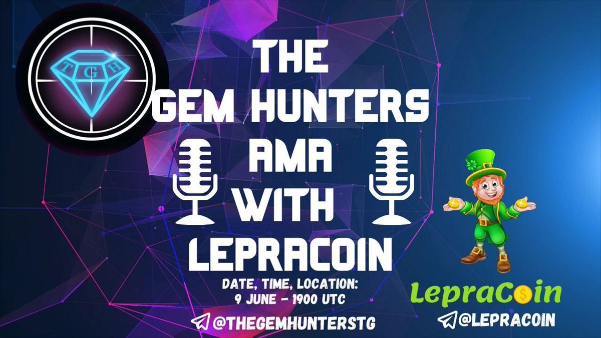 DCBRIT118's tweet photo. #Lepracoin huge AMA with @TheGemHunters coming tonight tune in to hear about new tax cycles never been done before 🤯🤯🤯☘️☘️☘️
$SAFE $DOGE $HOGE $FEG $PAID $SHIB $HUSKY $POODL $WOLFY $TDEF $YDOGE $SPMK $WENR $ROGE https://t.co/VmnvgZ3ssJ