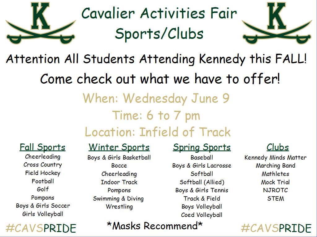 Happening TONIGHT @ 6! 
@KennedyMCPSPrin @JFKBaseballMD <a href="/JFKCAVSSoftball/">Kennedy Softball</a> <a href="/VolleyballJfk/">JFK_Volleyball</a> <a href="/Mr_Hirschfeld/">Karlin Hirschfeld M.Ed.</a> 
@jfk_hoops <a href="/KennedyHS_PTSA/">John F. Kennedy High School PTSA</a> <a href="/vbradley36/">Vaughn M. Bradley Jr., Ph.D.</a>   @ArgylePrincipal @JaeMCPS <a href="/EMSPrincipal17/">Matt Johnson</a> @EBrookeLeeMS <a href="/LMSARTS/">Megan McLaughlin</a> <a href="/PMMSPanthers/">Parkland Magnet MS</a> <a href="/SSIMSPrincipal/">Karen Bryant</a> @TPMSPrincipal