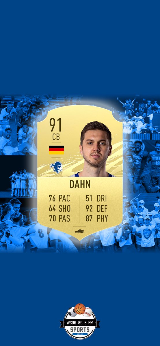 WSOUSports's tweet photo. For this week’s edition of #WallpaperWednesday, check out these FIFA cards of some @SHUMSOC standouts! Can’t wait to see these guys back on the pitch. https://t.co/qqfQEnWjVo