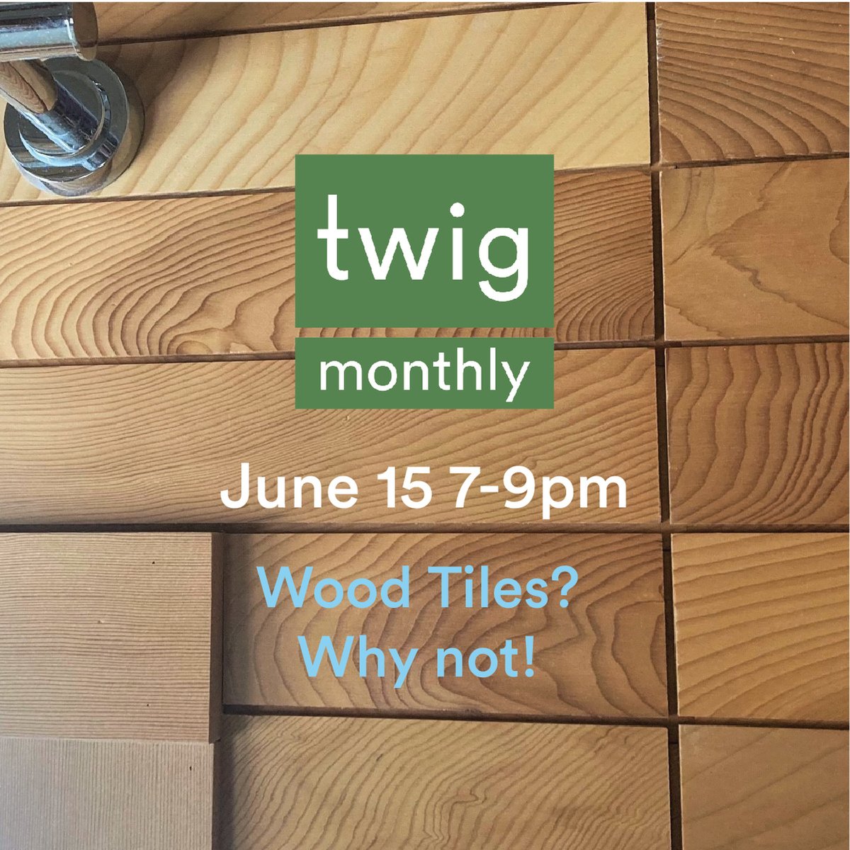 cawpubc's tweet photo. Join us at https://t.co/CX7hErxM6Y on June 15th at 7pm to hear from @TimberTiles.  Mark is converting off-cuts from local mills to produce decorative wall tiles. https://t.co/7zhRzYcuo4 #woodtiles #upcycling #reclaimedwood #Sustainable https://t.co/LJnRZ4KBGS