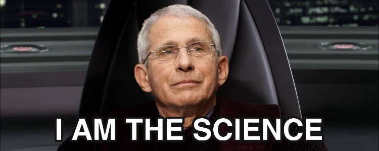 Dave Rubin on Twitter: "Fauci has gone full Palpatine…… "