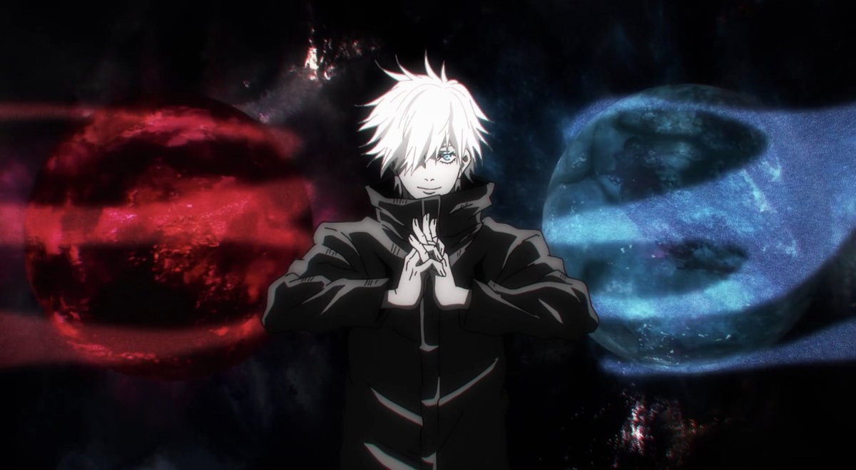 JujutsuXKaisen's tweet photo. Satoru Gojo’s cursed technique; Hollow Purple 🟣 https://t.co/gcuIv4usTH