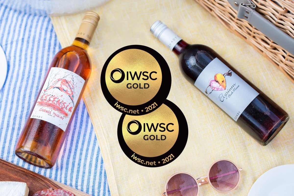 Our Essensia and Elysium #dessert #wines were the only fortified wines from the U.S. to win highly coveted gold medals at this year's IWSC competition! 

A huge congratulations to our winemakers for the recognition of their skill and dedication 🎊🍷🎊

#wine #dessertwine