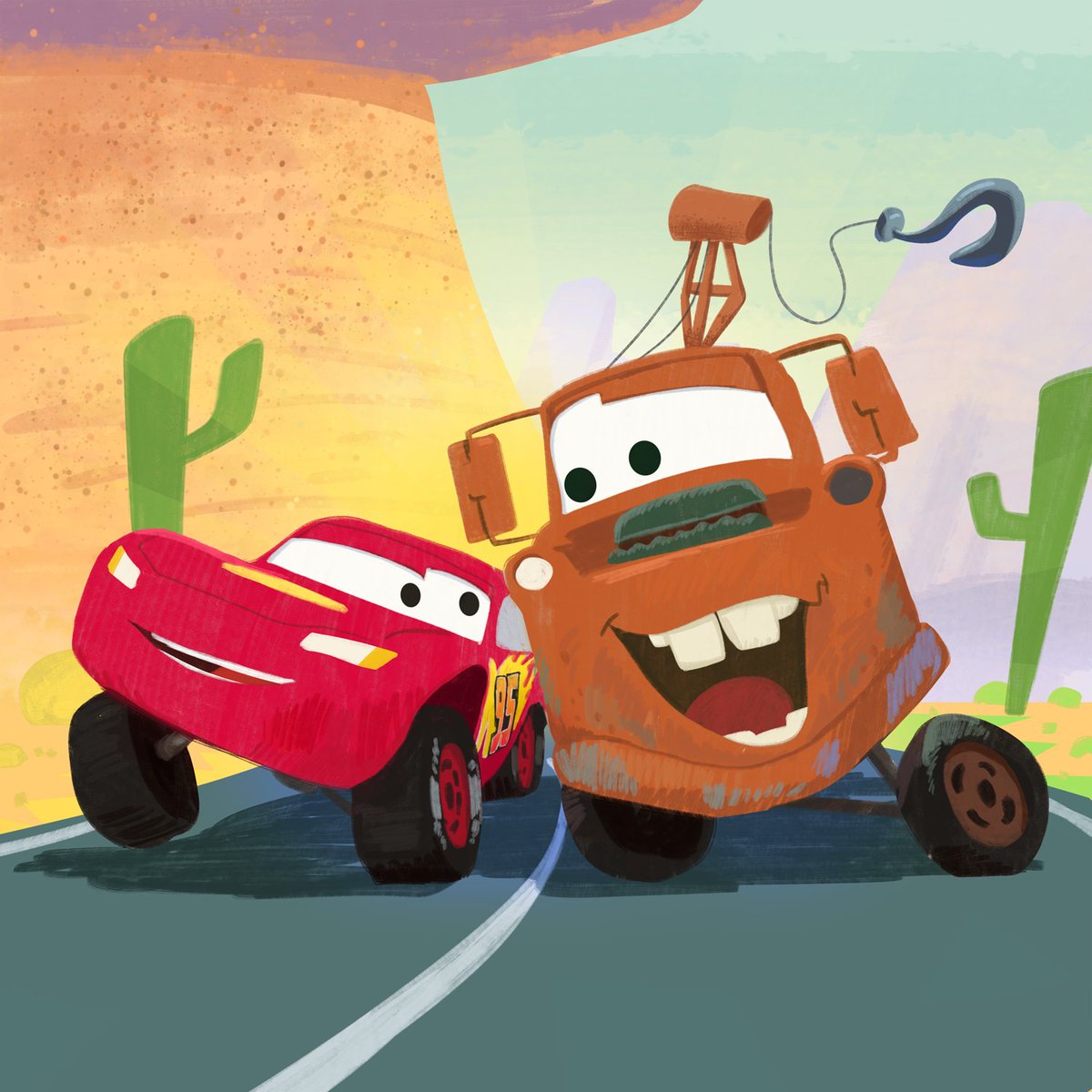 Ka-Chow! ⚡️ Celebrating 15 years of taking a drive through Radiator Springs. Happy anniversary to <a href="/Pixar/">Pixar</a>’s Cars!