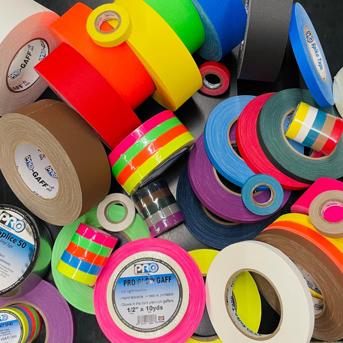 Norcostco's tweet photo. ProTapes is increasing prices June 18th and we would love help you  order your tapes prior to! Whether its Vinyl floor tape for the dance recitals, glow tape for upcoming backstage needs, or gaff tape for just about anything! #Norcostco #ProTape #GaffTape #SpikeTape #GlowTape https://t.co/MaqaxpWyew