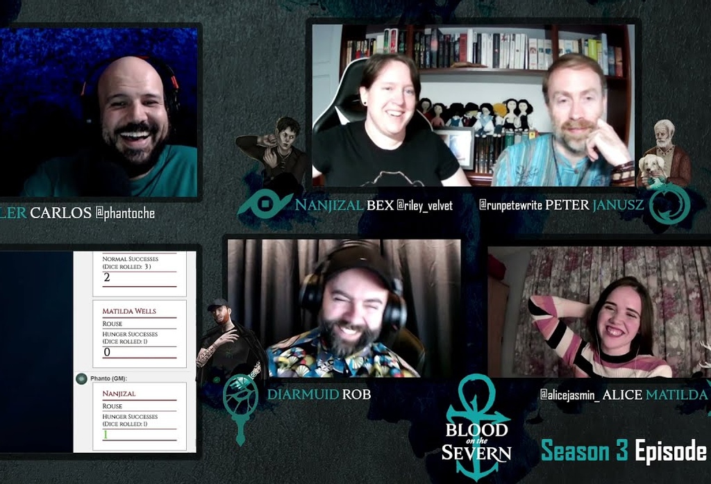 Episode 8 of our #VTM Chronicle is live on YouTube and dangerous plots are a foot against the Primogen. 

youtu.be/TxjsiL9SAm8

Featuring
<a href="/Phantoche/">Phanto</a>
<a href="/riley_velvet/">Riley Reid💋</a>
<a href="/alicejasmin_/">Alice</a>
@runpetewrite
<a href="/Silarion/">Silarion</a>

#vampirethemasqurade #vamily #ttrpg #whitewolf #v5 #actualplay #tabletop