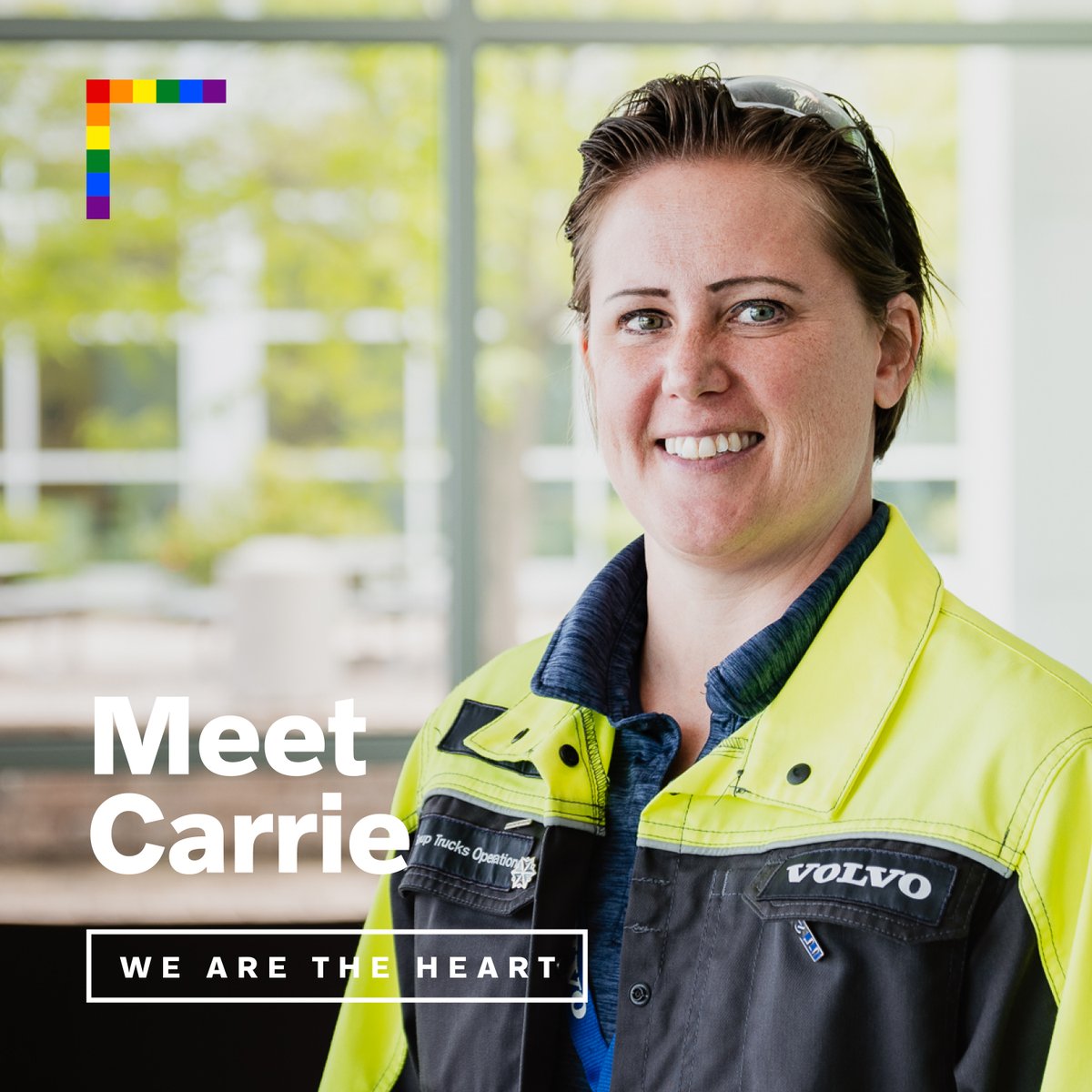VolvoGroupHAG's tweet photo. "Diversity and inclusion is very near and dear to my heart."
Meet Carrie, co-chair for our North America V-Eagle network for LGTBQ+ employees and their allies. Read her story on https://t.co/RmcyWzKvzK

 #WeAreTheHeart #VolvoGroupHagerstown #meetourteam #WeAreVolvoGroup https://t.co/kGSYaLxqlw