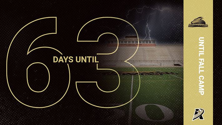 NWUFootball's tweet photo. Counting down the days until our guys report for fall camp!
#PWolfNation #BuiltDifferent https://t.co/Fav7cRuU4l
