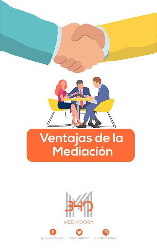 Mediadora3's tweet photo. La #mediación está adquiriendo importancia en la resolución de conflictos. https://t.co/7A5ZndYgST