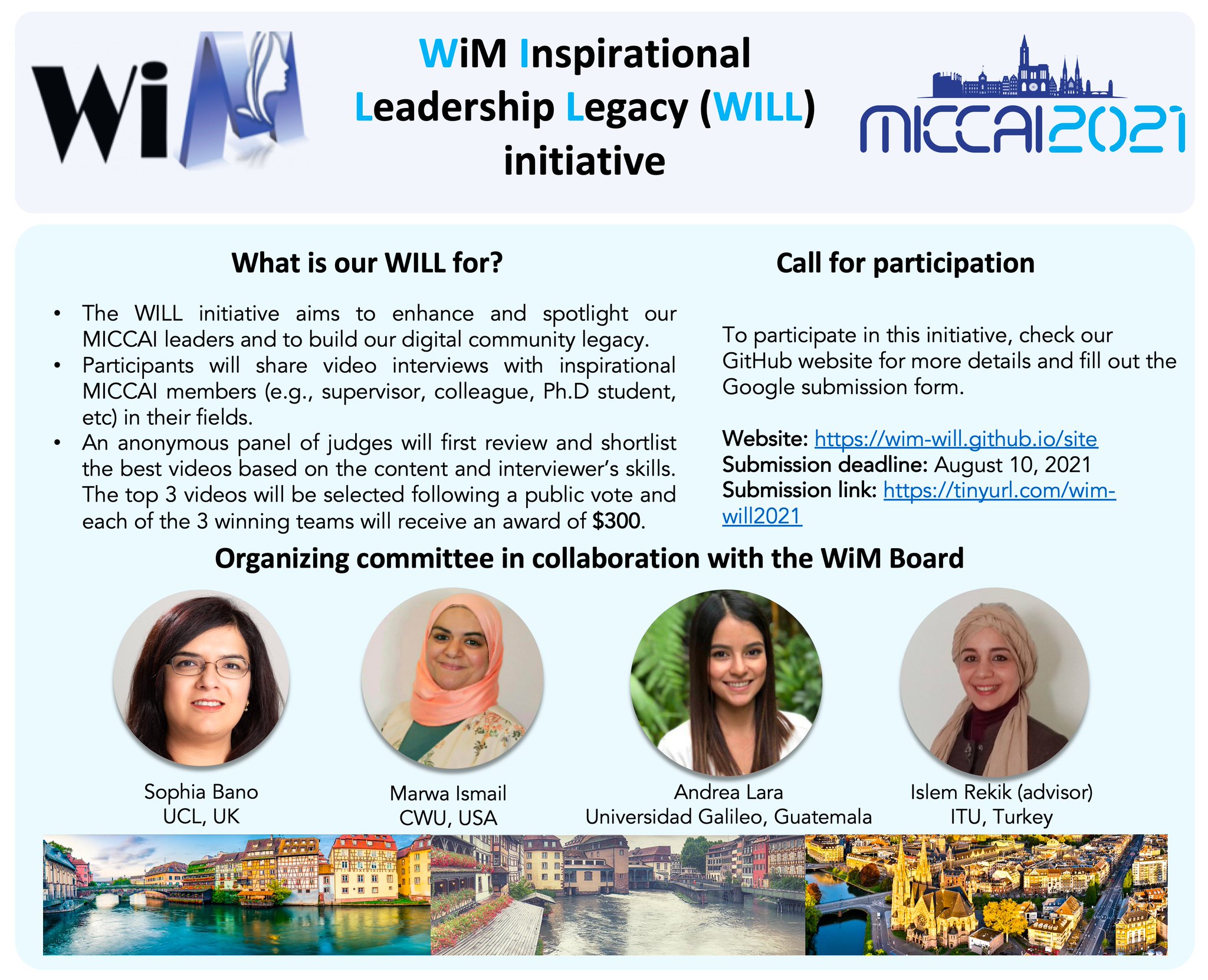 Women in MICCAI on Twitter "We are happy to announce our new