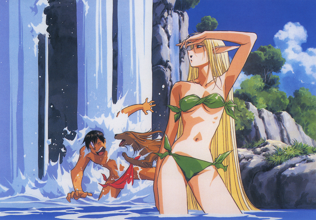 15. Record of Lodoss War - Madhouse - 1990/1991 Illustration made by Nobute...