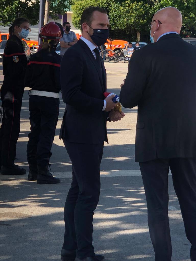 Bienvenue au capitaine David Milliet qui vient de prendre le commandement du centre de secours de <a href="/VilleDeRognac/">Ville de Rognac</a> 👏