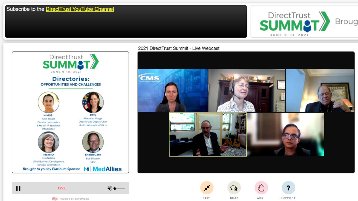 DirectTrustorg's tweet photo. .@AMugge highlights a key challenge -- providers don't know their #DirectAddress.  Our community has and continues to work on education about Direct Addresses, and we invite the #healthIT industry to join us in her call to action! #DirectTrustSummit 

https://t.co/bCodVKJZtZ https://t.co/rGPPA20aeo
