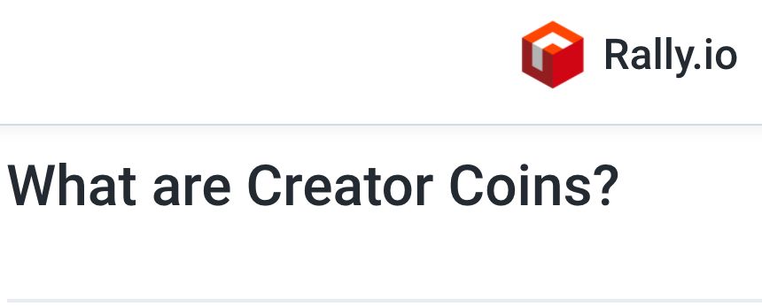 EvanKirstel's tweet photo. - @rally_io Creator #Coins empower creators, #artists, #athletes, and brands to launch their own #cryptocurrencies and tap into new #monetization opportunities.
Explore #crypto #digitalmoney #Cryptocurency and a #digitalsociety and this #B2B #cyptocoin at https://t.co/lvrgwKuIdl https://t.co/qHD2E3FXgJ