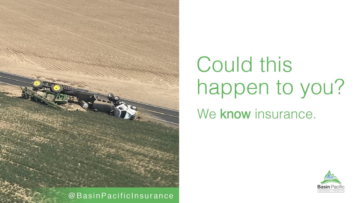 BasinPacificIns's tweet image. Accidents happen every day. A back country road turns into a bad day. Could this happen to you?

This is why we are in the Insurance business, to protect your livelihood. We want to be your insurance partner through the good and the bad. #BasinPacificInsurance #LocalCare