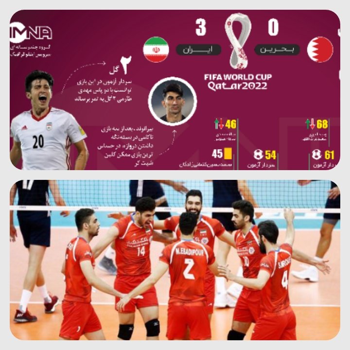 Alimahdevar_81's tweet photo. اگه تیم ملی فوتبال و والیبال بخوان با این روند ادامه بدن
باید شدیدا نگران حال آقای زیبا کلام باشیم 😁😀
@sadeghZibakalam
#گ��ت_ارشاد_برای_مدیران #رائفی_پور #رييسي
#انتخابات_۱۴۰۰ #انتخابات #رای_میدهم #والیبال #فوتبال  #iran #usa  #أمريكا https://t.co/sQkKDBADDI