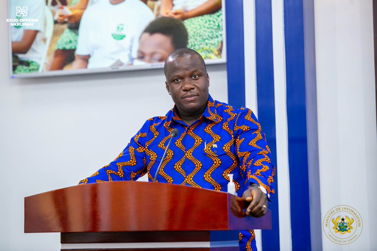 konkrumah's tweet photo. Today, the Min for Lands and Natural Resources, Hon. Samuel A. Jinapor  announced measures being undertaken to #GreenGhana and  to commemorate the #GreenGhanaDay on June 11 2021, which will see us plant 5 million trees in a single day. 

Let's join forces to #GreenGhana together https://t.co/QVeIhU9ZYp