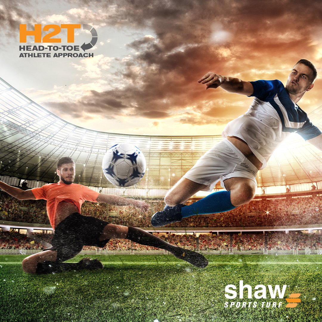 shawsportsturf's tweet photo. NUMBERS DON’T LIE!
7% of sports related injuries affect the athlete’s head and over 50% affect lower extremities.
Find out how Shaw Sports Turf designs balanced systems that support athletes from head to toe. https://t.co/WIur8hc4t4 #morethanafield #safety #statistics #sports https://t.co/zIOcfIrhy3
