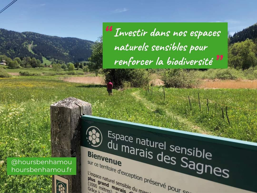 NOS PROPOSITIONS
Nous investirons dans nos espaces naturels sensibles pour renforcer la biodiversité.
Retrouvez toutes nos propositions sur notre site
hoursbenhamou.fr/nos-propositio…
<a href="/hoursbenhamou/">Joëlle Hours et Franck Benhamou</a> <a href="/fbenhamou62/">Franck Benhamou</a> #electionsdepartementales2021 #biodiversité 
#espacesnaturelsensibles
