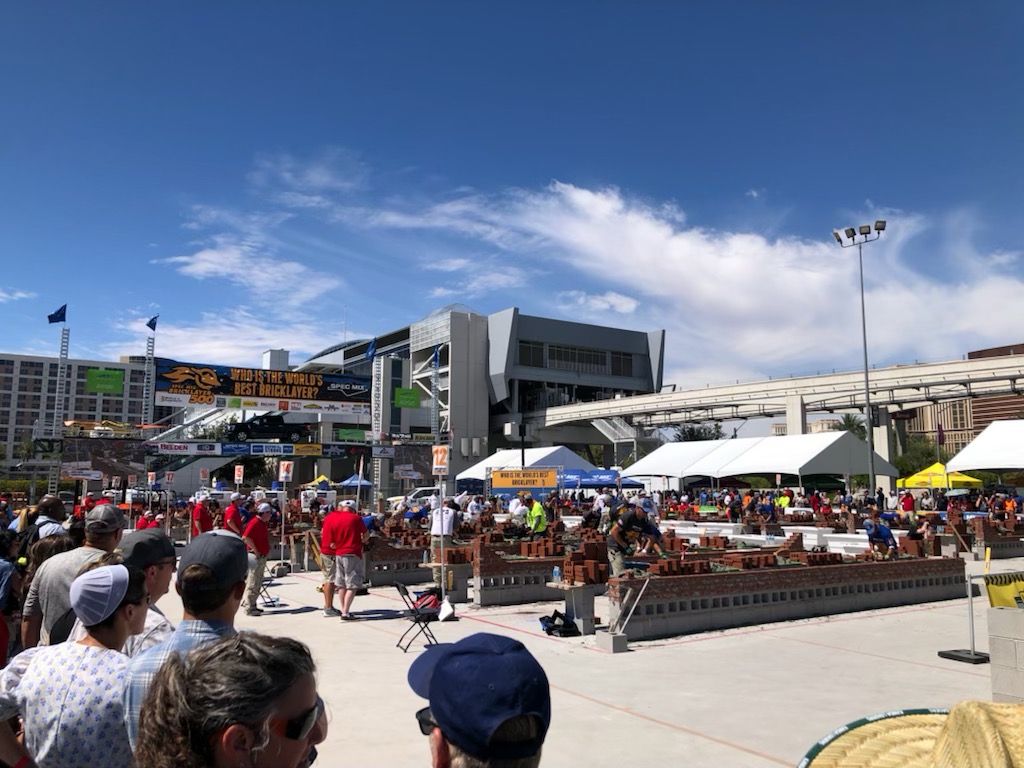 NCCER's tweet photo. Great display of #masonry skills at the @SPECMIX #Bricklayer500! #WOC2021 https://t.co/MLB4wCqsqH