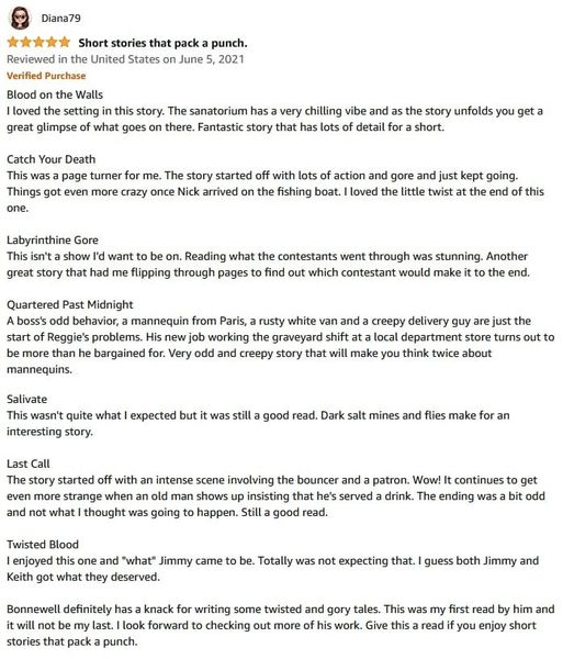 WickedlyWritten's tweet photo. Crawl Spaces, my short story horror collection, received its first review - 5 stars! 😃 https://t.co/96w0FCtmAe #WritingCommunity  #amwritingfiction #horror #readers https://t.co/kWURTfqxXu