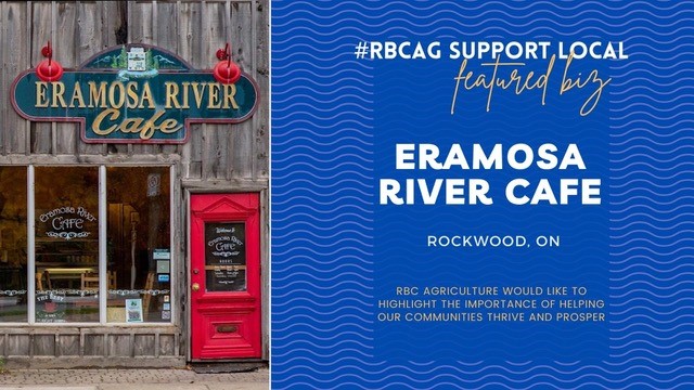 We're supporting our communities with #randomactsofkindness! We've collected gift cards from local coffee spots to surprise some of our clients and let them know we've missed seeing them this past year!  #RBCAg  #supportlocal  #community #ontag  #eramosarivercafe