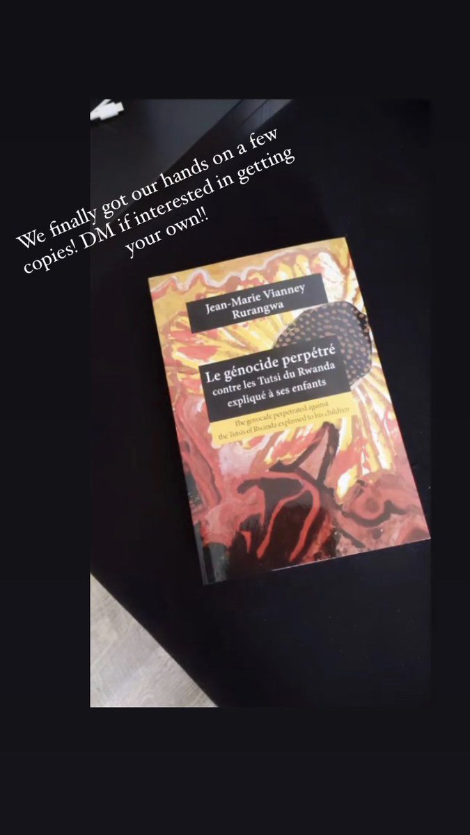 CARYOttawa's tweet photo. Let us know if you’re interested in getting your own copy of Jean Marie Rurangwa’s book centred around how to have explain the genocide to children. https://t.co/Ek4OSgdTM1