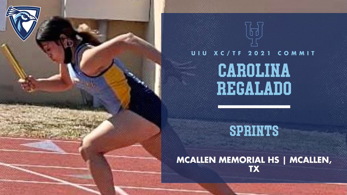 Welcome to the Peacock Family Carolina Regalado, Sprints specialist from McAllen, TX! #FeathersUp 🦚