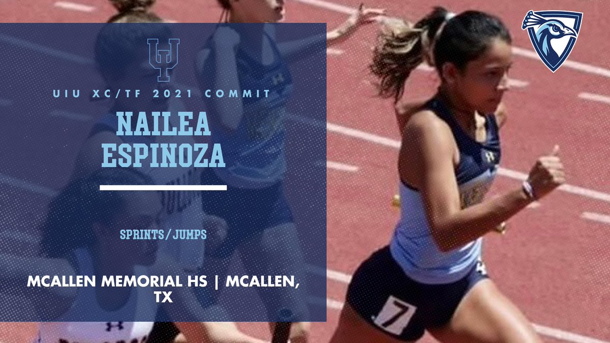 Welcome to the Peacock Family Nailea Espinoza, Sprints/Jumps specialist from McAllen, TX! 
#FeathersUp 🦚