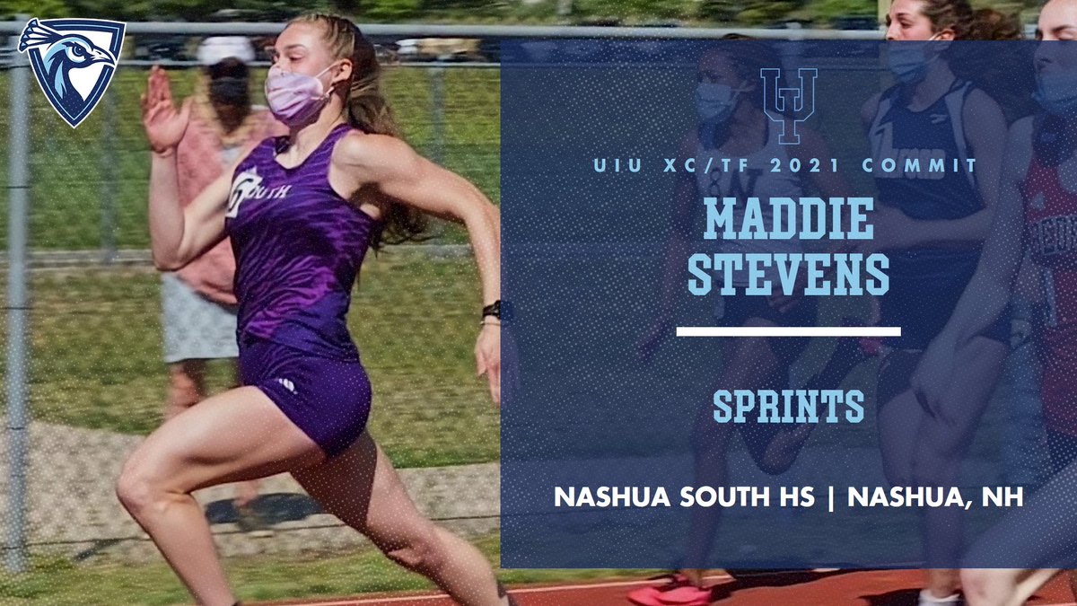Welcome to the Peacock Family Maddie Stevens, Sprints specialist from Nashua, NH! #FeathersUp 🦚