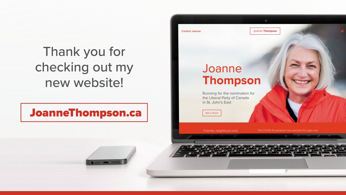 On June 19th, registered party members in St. John’s East will choose their candidate in the next Federal election. Thank you to all my supporters and for those who haven’t made up their mind, please get to know me better or reach out at JoanneThompson.ca! #cdnpoli #nlpoli