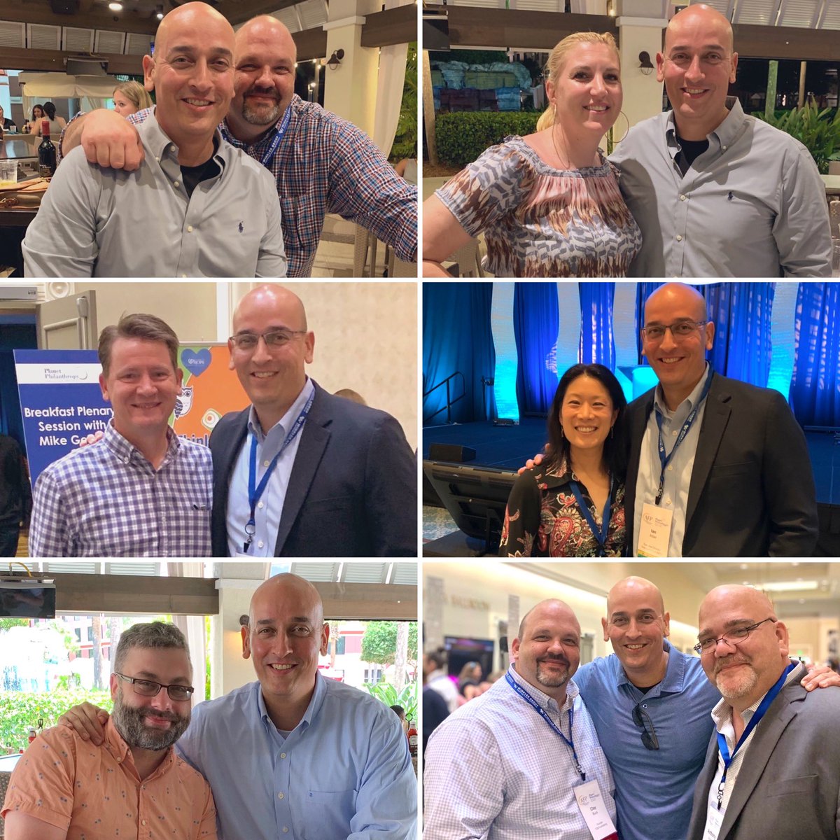 IanMAdair's tweet photo. It was so much fun to be around some of my favorite people IRL at a conference again. I really needed this time to reconnect with these inspirational folks in our sector. Congrats to the @AFPFL conference planning team. #afp21pp #fundraisingtwitter #Nonprofits #philanthropy https://t.co/bLCLqc28tu