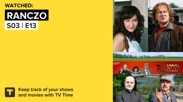 Hello2727Hello's tweet image. Yeehaw! I've just watched episode S03 | E13 #ranczo Szczęśliwe rozwiązanie  tvtime.com/r/1PCtO #tvtime