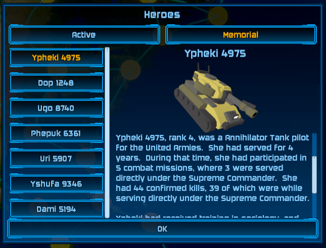 ZoopTEK's tweet photo. The next Micro Annihilation update will feature heroes!

They even each get their own little unique backstory!

#gaming #strategy #gamer #indiedev #gamedev #lowpoly #Wednesdayvibe https://t.co/rk2e3b7e6R