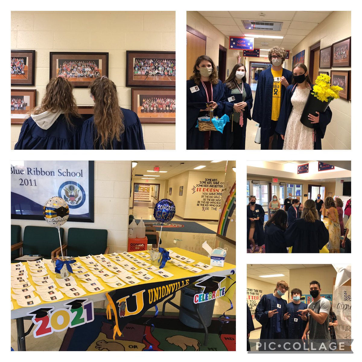 Great to see the class of 2021 back at Pocopson!  Congratulations Seniors.  You’ll always be Pocopson Patriots.