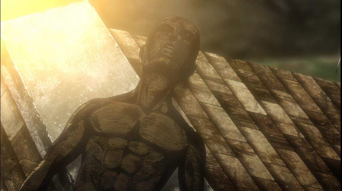 i_am_groot_07's tweet photo. Can't articulate the experience of watching the whole sequence of recapturing wall Maria! Beyond hooked!  

#LeviVsBeastTitan🔥 
#armin #aots03 https://t.co/UdspBqxroP