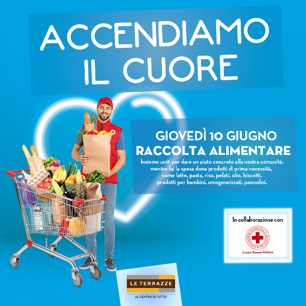 #raccoltaalimentare #LeTerrazze #LaSpezia #CroceRossaItaliana #10giugno