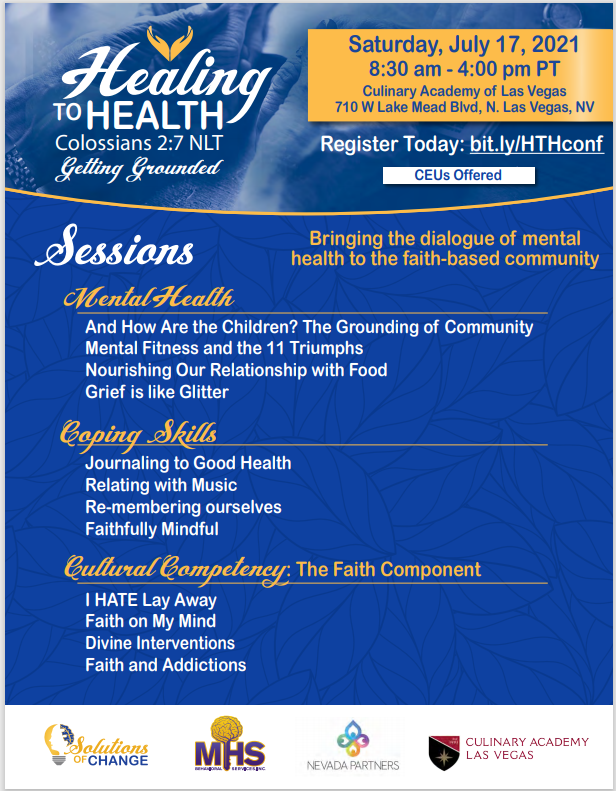 Solutionsofcha1's tweet photo. Register for our Healing to Health conference on July 17, 2021, click on the link to be taken to the registration site. https://t.co/8WQsemQJrq