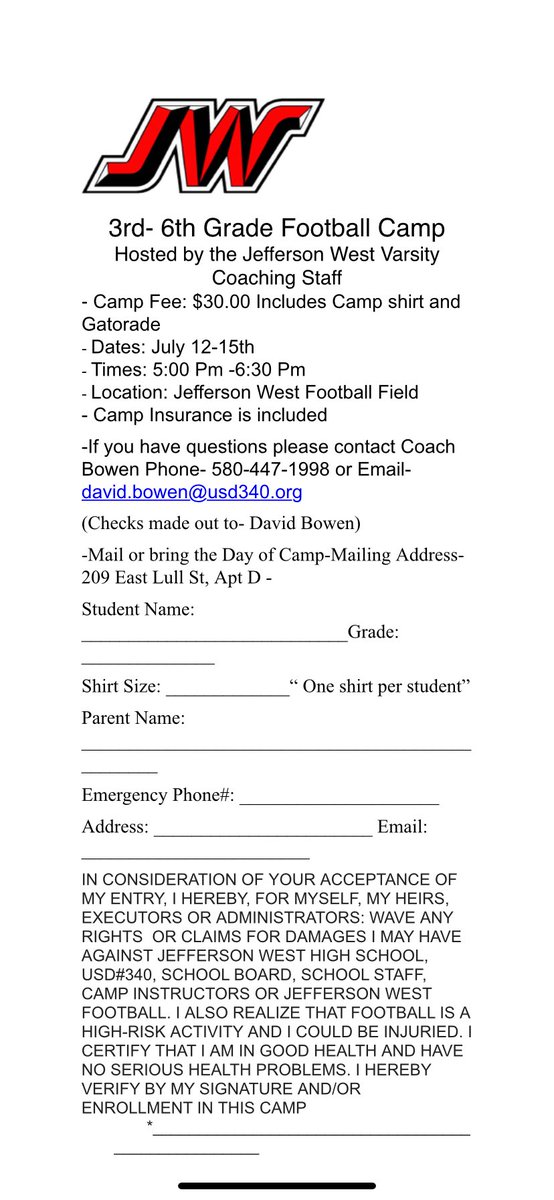 Jeff West Football tweet media