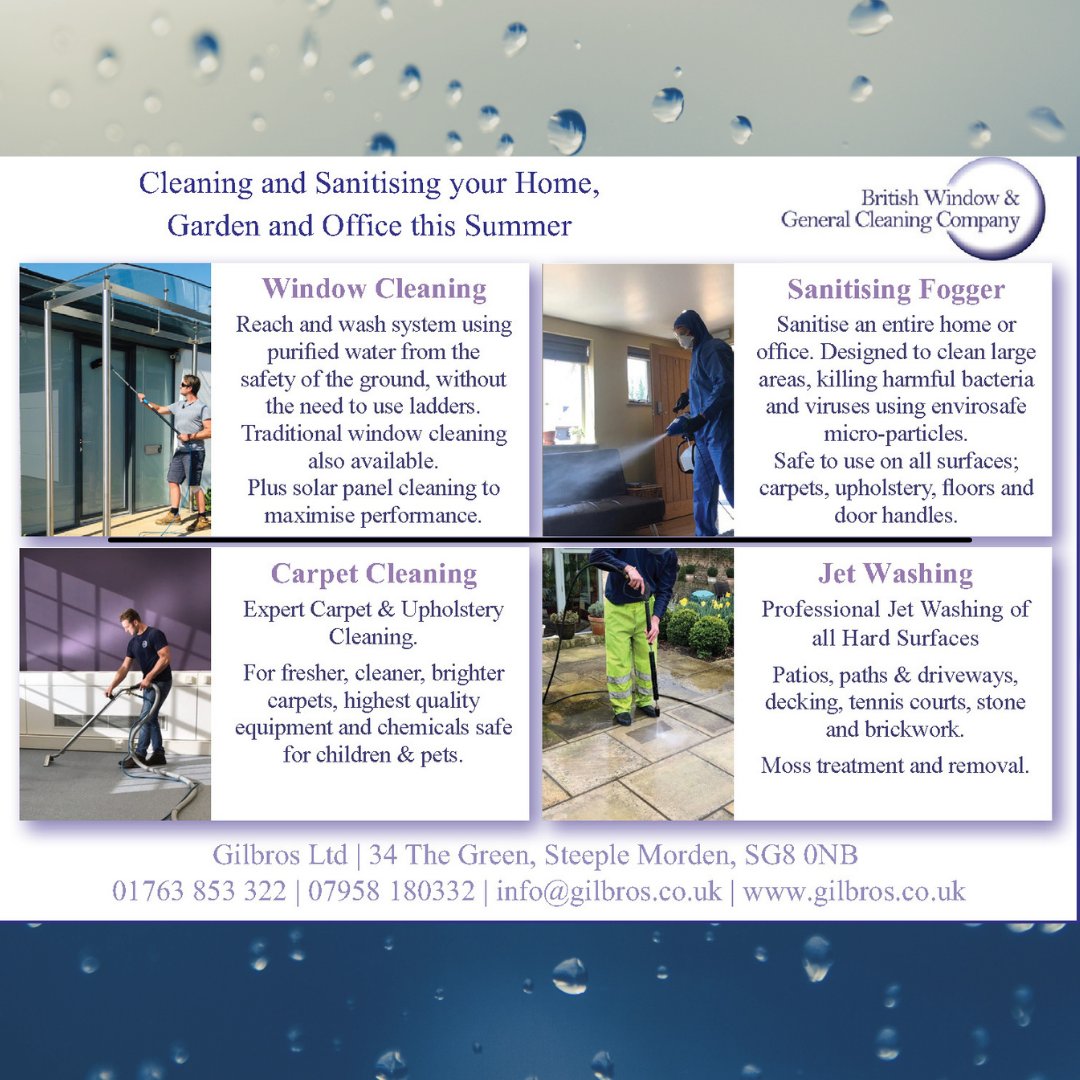 TheListing's tweet photo. #Gilbros​, Cleaning &amp; Sanitising your Home, Garden &amp; Office this Summer.... 

For more details visit: https://t.co/wpJEFqNjEI 
Please mention #TheListing when calling. 

#WindowCleaning #CarpetCleaning #OfficeCleaning #JetWashing #DrivewayCleaning #PatioCleaning #TradeLocal https://t.co/tGOgu0RpKx