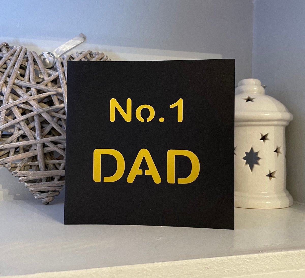 TL1654's tweet photo. Don't forget fathers day is coming. Our new black with foil gold card will show that you care and thank for all of his hard work. Quick delivery with all orders dispatched within 24 hour of ordering. https://t.co/R7F4HnHNqn