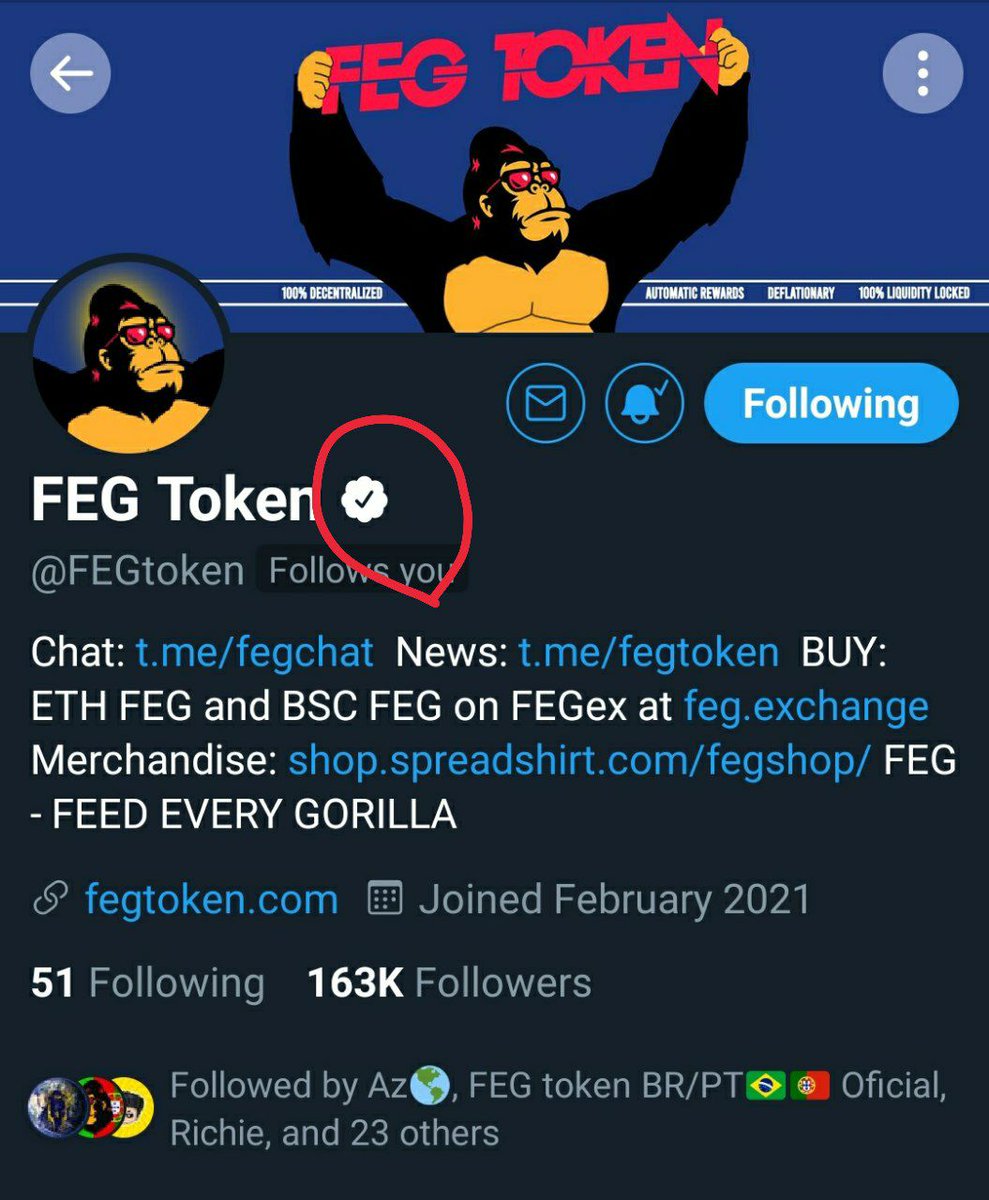 Fegtoken_Iran's tweet photo. Congratulations to everyone, thank you for all your efforts
$feg
❤️🙏🦍💪💪💪

@fegtoken https://t.co/hvhScqDUTX