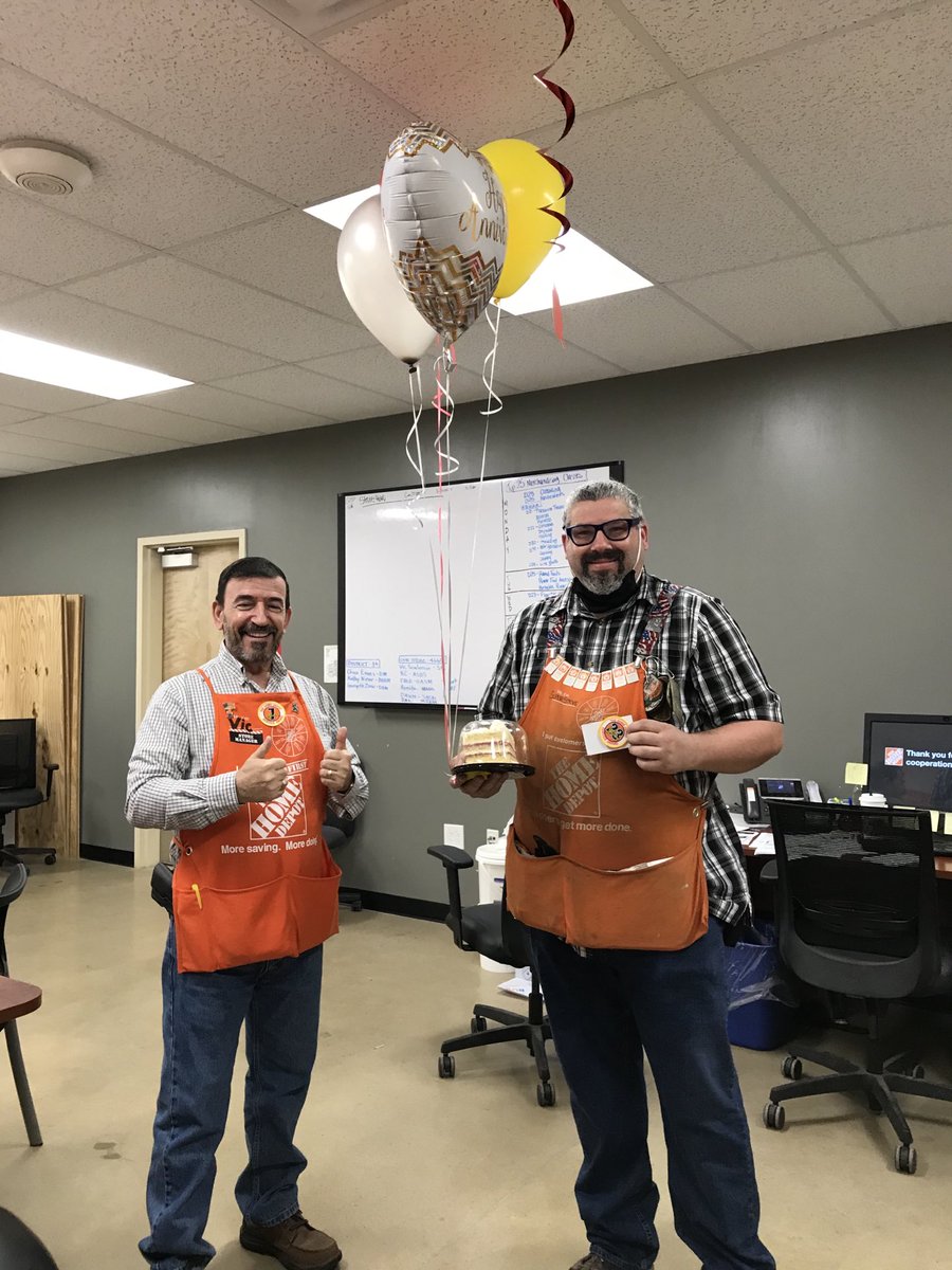 Celebrating Super Steve. 23 Years as an awesome member of The Home Depot Family. Congratulations, and Thank You for all you contribute!