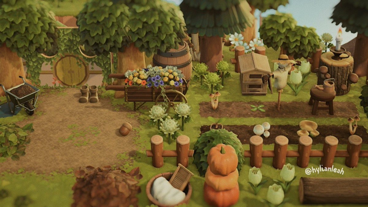 hylianleah's tweet image. the little hobbit hole on mirkwood 🌱🌿

#animalcrossingnewhorizons #animalcrossing #acnh
