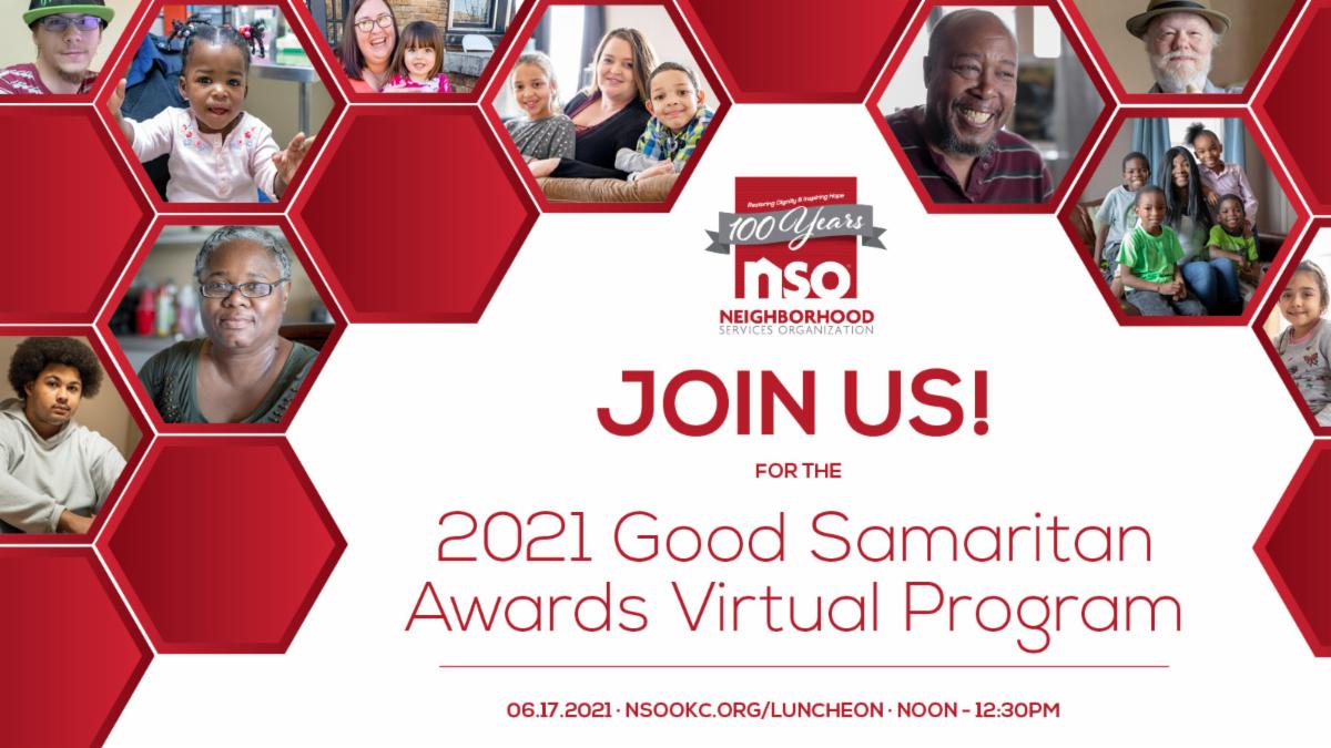 nsookc's tweet photo. Join us next Thursday, June 17th at 12:00 PM for the 2021 NSO Good Samaritan Awards Program live at https://t.co/ccJbM5mqTA.

NSO will be honoring 3 outstanding individuals in our community who are dedicated to restoring dignity and providing hope to Oklahoma’s most vulnerable. https://t.co/4AlmTpguZ9