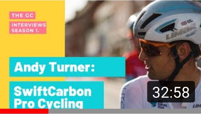 thegearchanger's tweet image. Andy Turner, SwiftCarbon Pro Cycling, Video Interview:

Andy chats with us about the challenge of racing &amp;amp; completing a degree, building a Continental team &amp;amp; important issues like weight &amp;amp; discrimination in cycling.

m.youtube.com/watch?v=8Ukkr3…

#cycling #swiftcarbon #interview