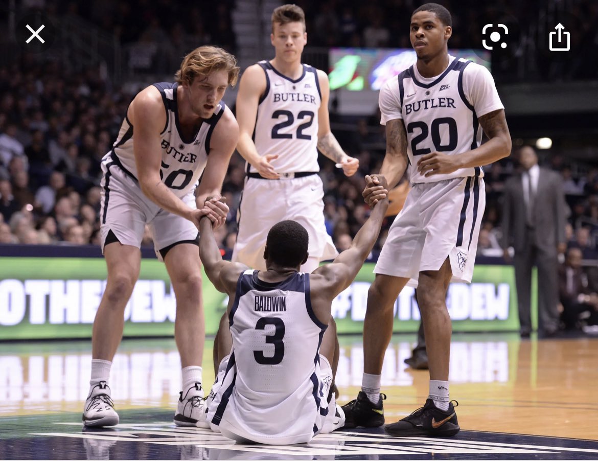 Blessed to receive an offer from Butler University. Thank you to Coach Jordan and the rest of the coaching staff !