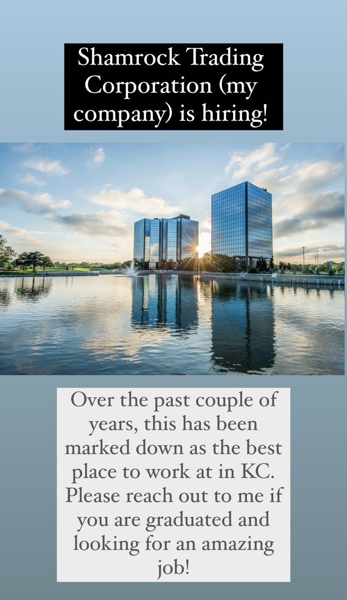 My company is hiring! I love this place and the people I work for/with. It is truly an environment where I can better myself and grow in my career! Almost 2 years and I couldn’t be happier with where I am headed! If anyone needs a GREAT job, let me know! You won’t regret it! 🤩